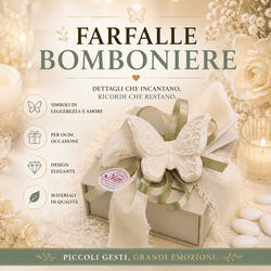 Bomboniere farfalle